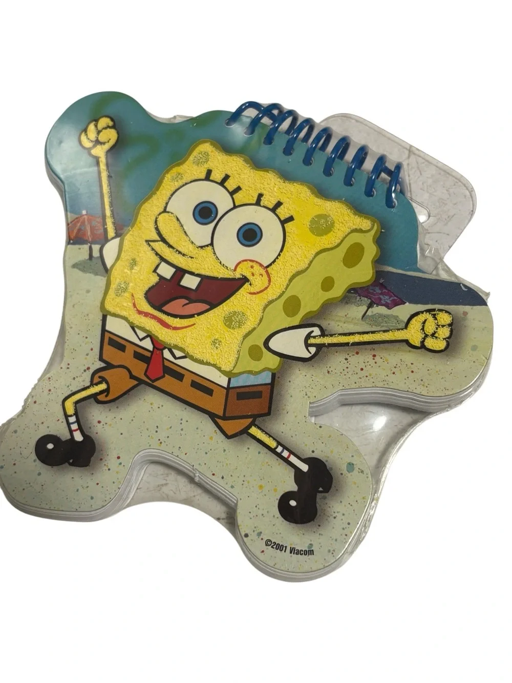 Vintage 2001 SpongeBob Squarepants Notepad NEW Sealed